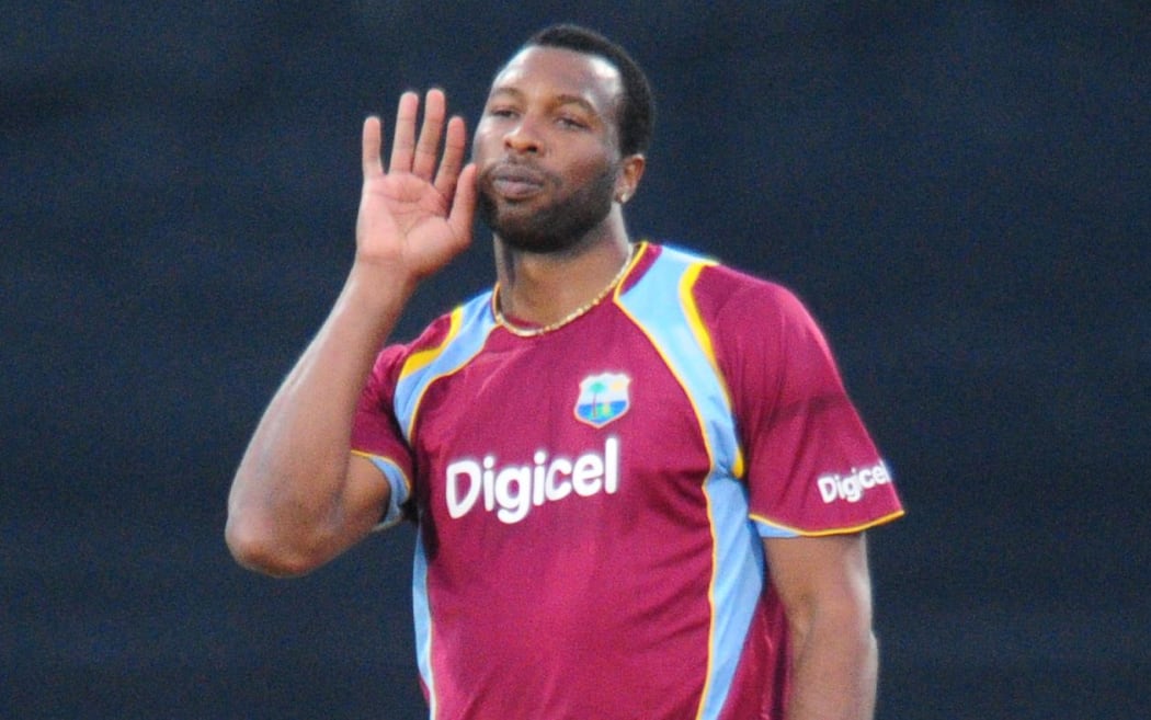 Kieron Pollard playing for West Indies in South Africa, January, 2015.