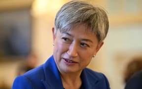 Australia's new Foreign Minister Penny Wong attends a government swearing-in ceremony at Government House in Canberra on May 23, 2022.