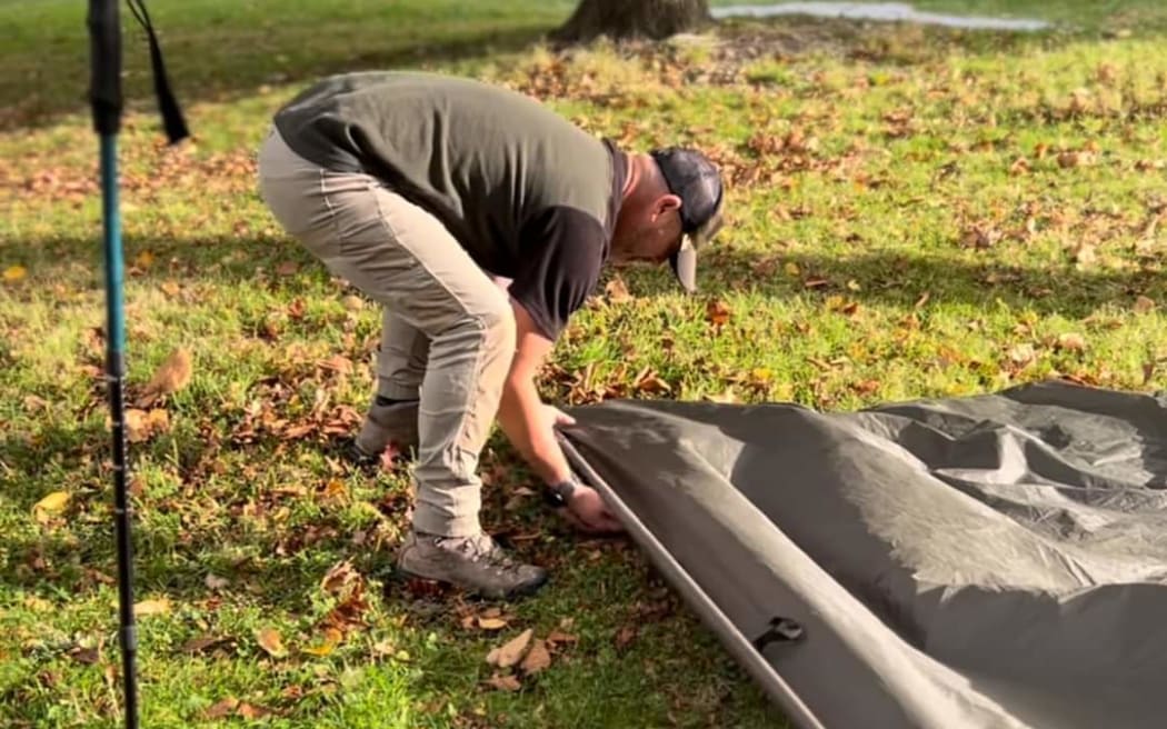 It's important to set up the tent and air it out if its been in storage for a few months