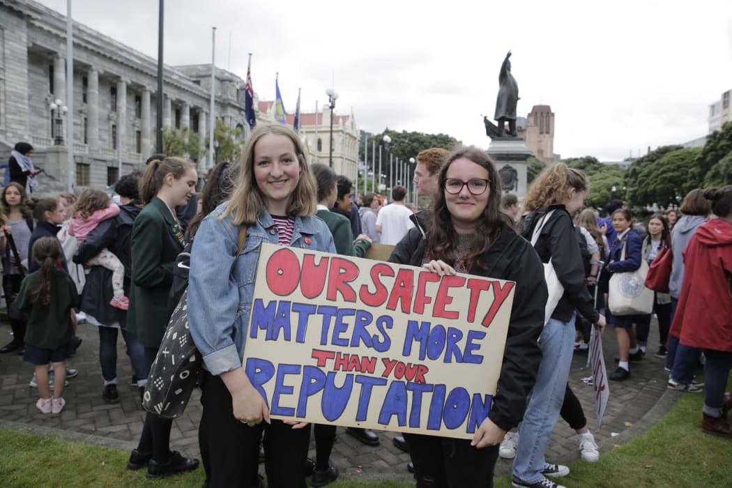 Protest against rape culture.