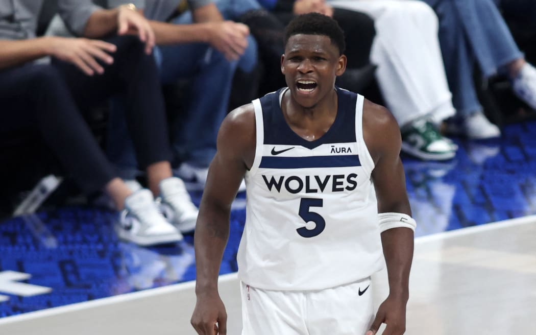 Anthony Edwards scored a game high 29 points for the Minnesota Timberwolves.