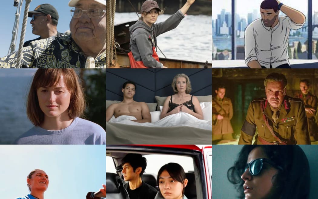 A collage of movie scenes from 2022
