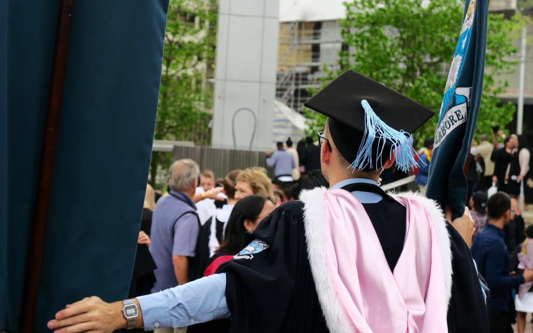 University of Auckland graduation in September.