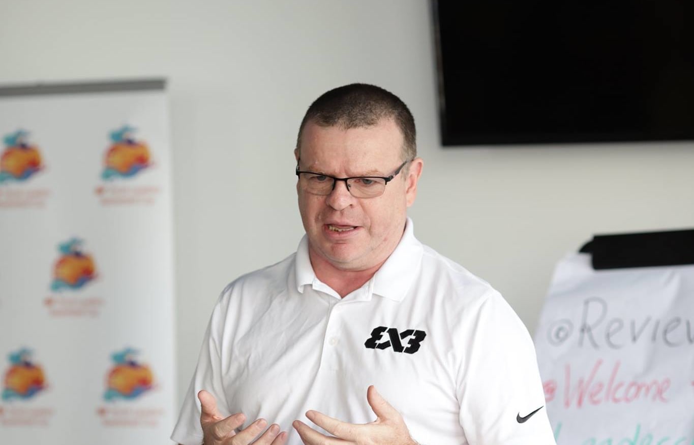 FIBA Oceania Executive Director, David Crocker.