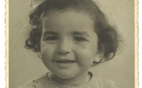 Elli aged 2 during her time with Frits and Jo Hakken in Amsterdam.