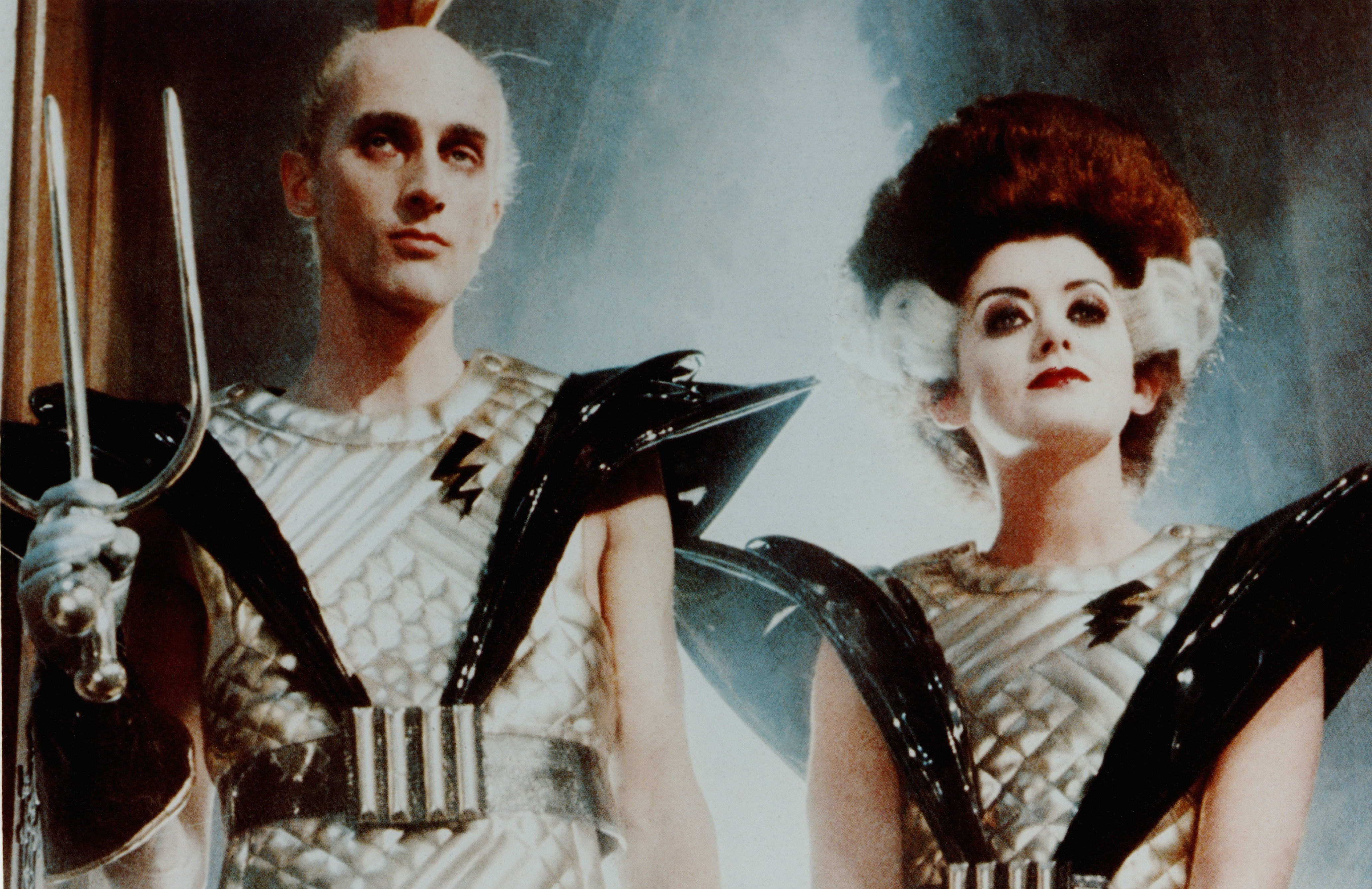 A still from the 1975 film version of The Rocky Horror Picture Show