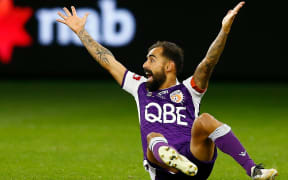 Perth Glory star Diego Castro.