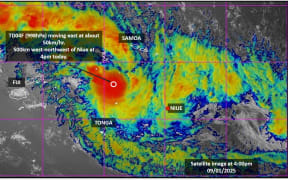 Tropical depression TD04F which has already brought bad weather to parts of the Pacific developed into a tropical cyclone on Friday evening.
.
