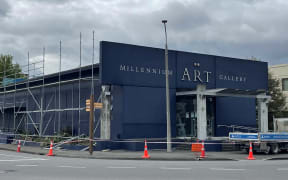 The former Millennium Art Gallery in Blenheim,  which is set to start demolition this week.