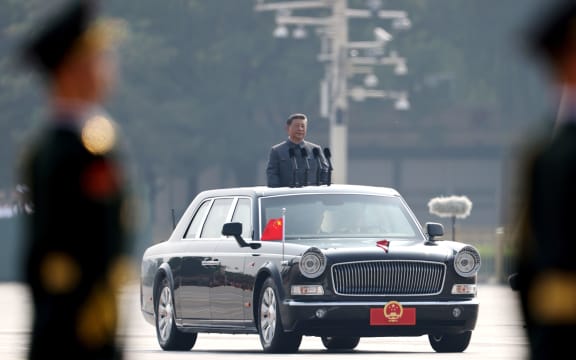 China’s President Xi Jinping attends a military parade marking the 80th anniversary of victory over Japan and the end of World War II, in Beijing last September.