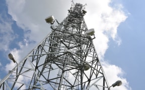 Mobile phone masts have been damaged in England in recent days (file picture).