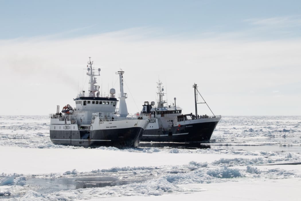For the toothfish season Dec 2019