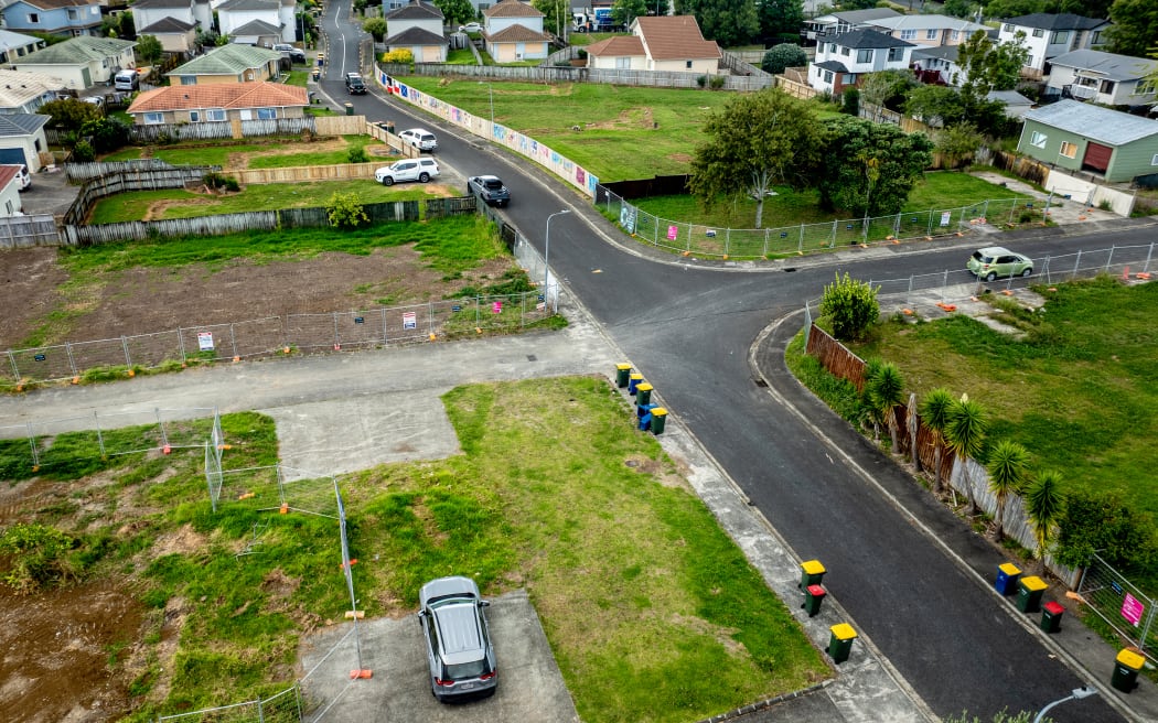 Auckland Council's head of flood resilience Tom Mansell says of the almost 50 homes required for flood plains in Rānui , half are state owned