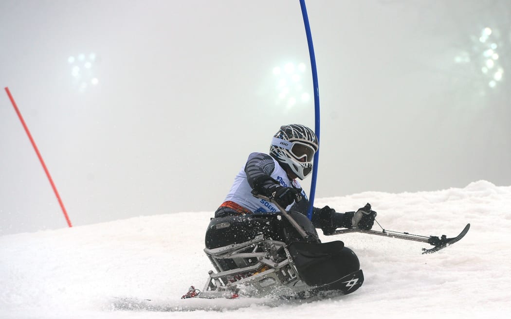 New Zealand para-skier Corey Peters