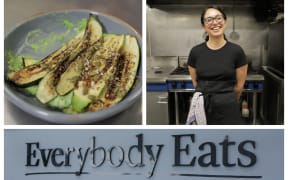 Everybody Eats Wellington's Head chef Alicia Mendez.