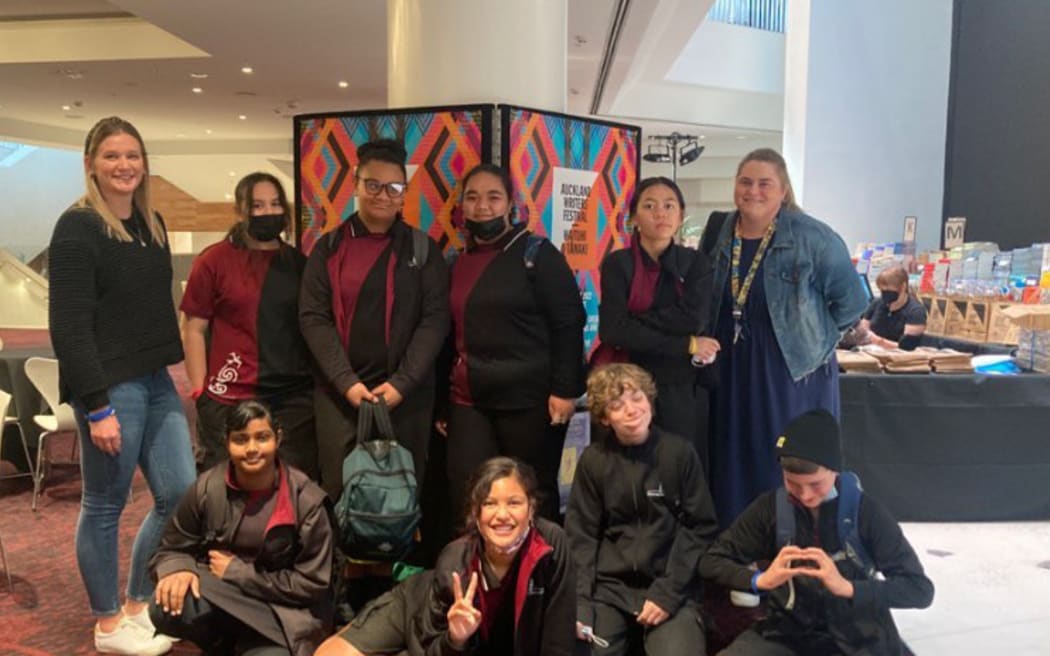 Students from 150 schools all around the North Island are taking part at the Auckland Writers Festival.