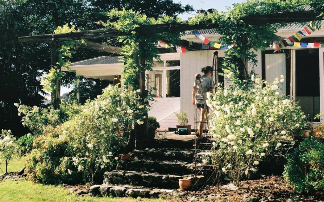 Chessie Henry's family home in Clarence Valley before the earthquake.