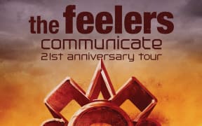 The Feelers COMMUNICATE 21st Anniversary NZ Tour poster