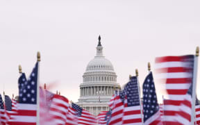 The US Capitol is shown the morning after the Senate passed legislation to reopen the federal government on 11 November, 2025 in Washington, DC.