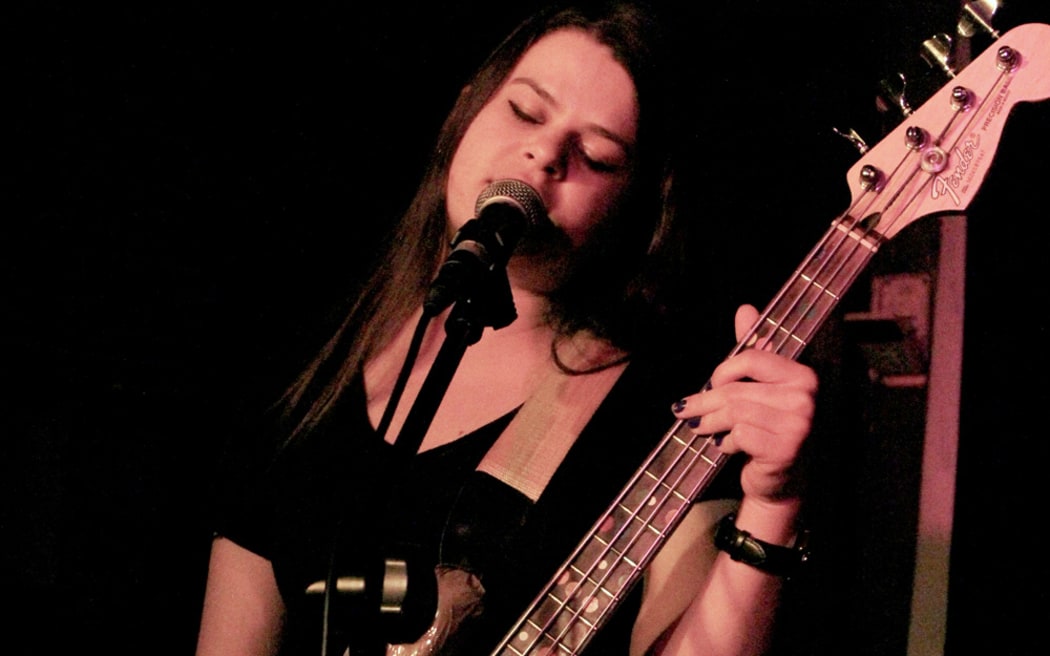Lucy Hunter from Dunedin band Opposite Sex.