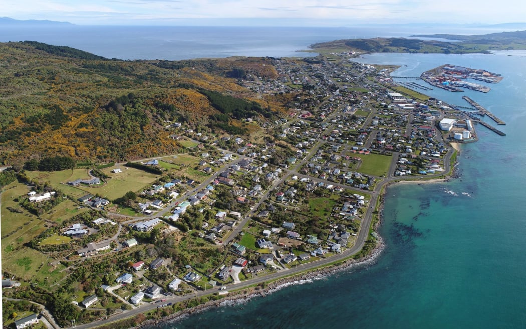 An aerial view of Invercargill.