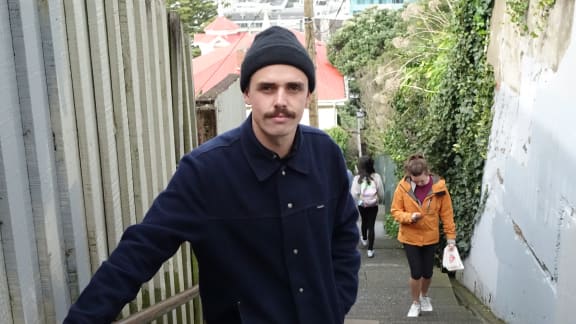 Rory Lenihan-Ikin, the president of the Victoria University Students Association