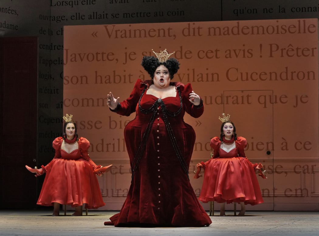 A scene from Cendrillon at Metropolitan Opera