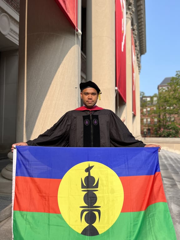 Joseph Xulue is the first person of Kanak heritage to graduate from Harvard Law School
