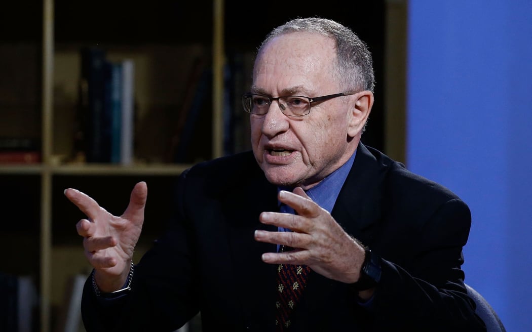 Harvard law professor Alan Dershowitz