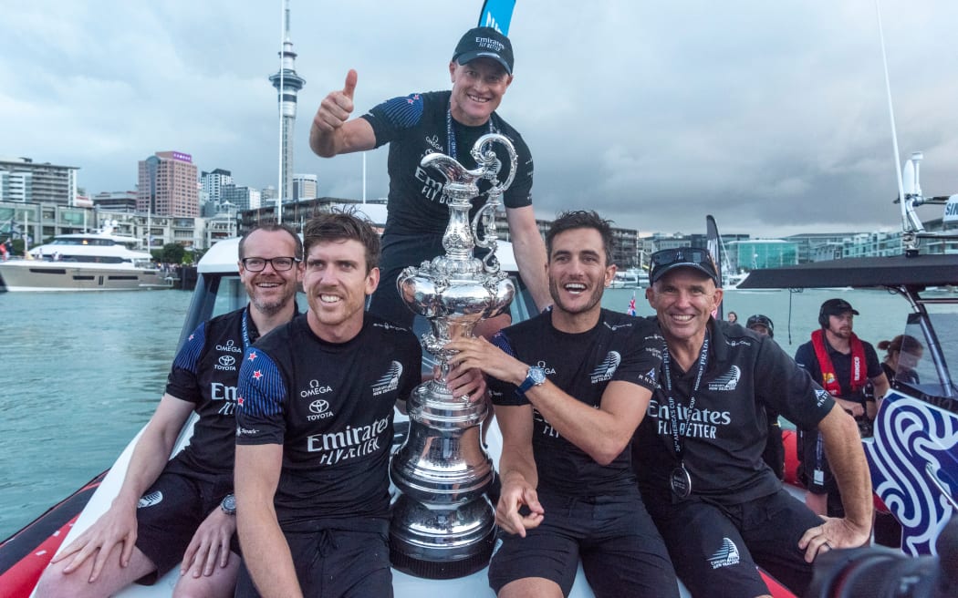 Team New Zealand defended the America's Cup in 2021.