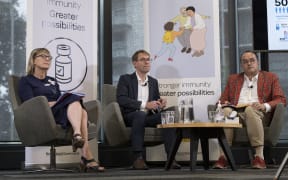 General of Health Ashley Bloomfield is joined by Immunisation Advisory Centre director Professor Nikki Turner and Tamati Shepherd-Wipiiti,is holding a briefing about how high vaccination rates affect the response to Covid-19 including hospitalisation rates