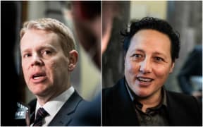 Chris Hipkins and Kiri Allan.
