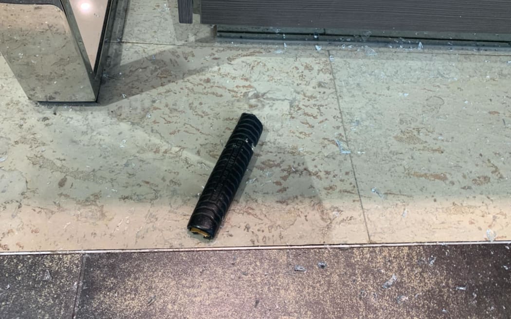 Police said three people were arrested after two cars fled the scene of a robber at a jewellery store in St Luke's Westfield shopping centre, on 7 January, 2025.