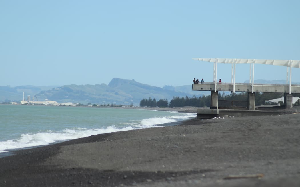 Napier's Marine Parade beach