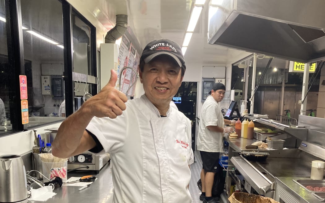 Chef Eddie Lee has been serving up burgers since he was in his 20s.