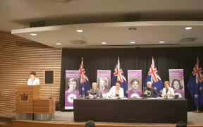 Former National MP Marilyn Waring teamed up with Labour MP Louisa Wall to argue the case for quotas for women on boards.