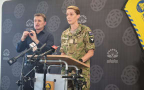 NZDF Task Group Commander, Colonel Mel Childs