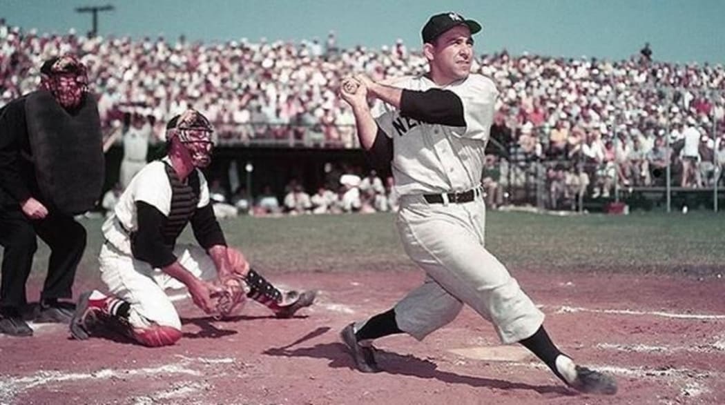 Former New York Yankees and MLB Hall of Famer Yogi Berra.