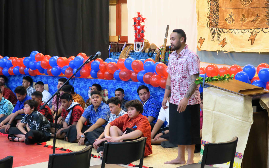 The Samoan Language Week celebration at St Patrick's.
