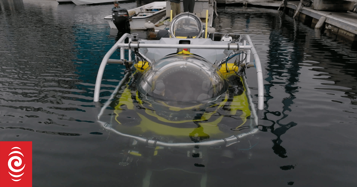 Baited cameras and submersible with robotic arm surveying Tuvalu waters