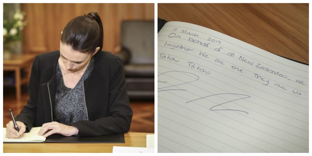 PM condolence signing