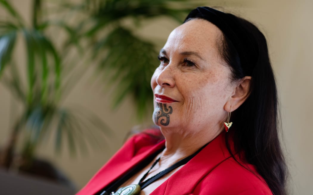 Te Pāti Māori co-leaders Rawiri Waititi and Debbie Ngarewa-Packer speak to RNZ at the end of 2022