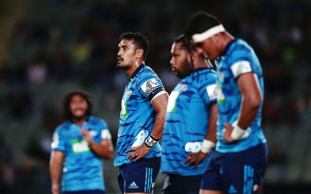 Jerome Kaino looks on as Blues beaten.