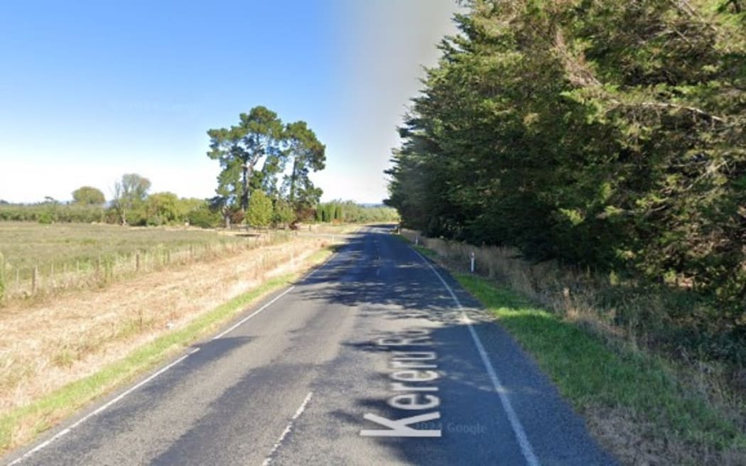 Kereru Road in Hawke's Bay.