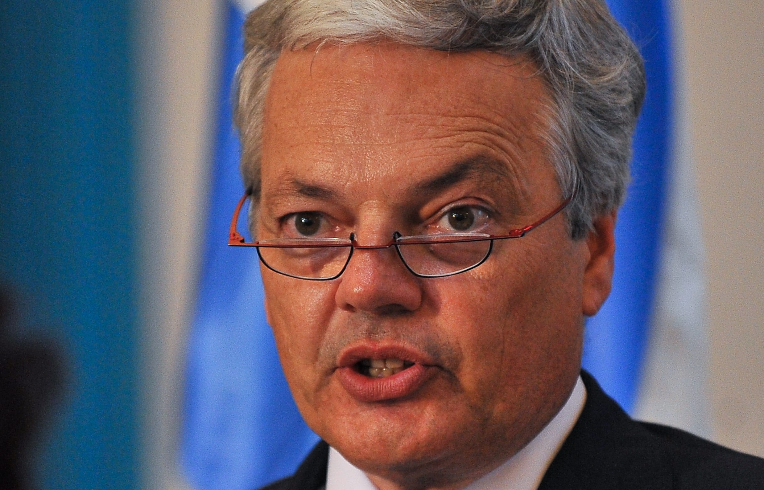 Belgium's Deputy Prime Minister and Minister of Foreign Affairs and European Affairs Didier Reynders.