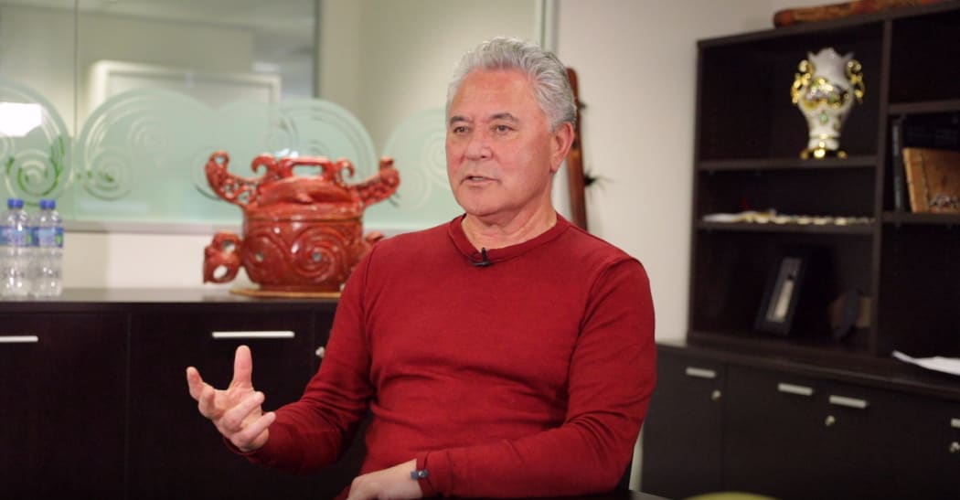 Co-leader of the Māori Party, John Tamihere.