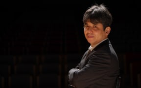 Publicity shot of composer Toshio Hosokawa