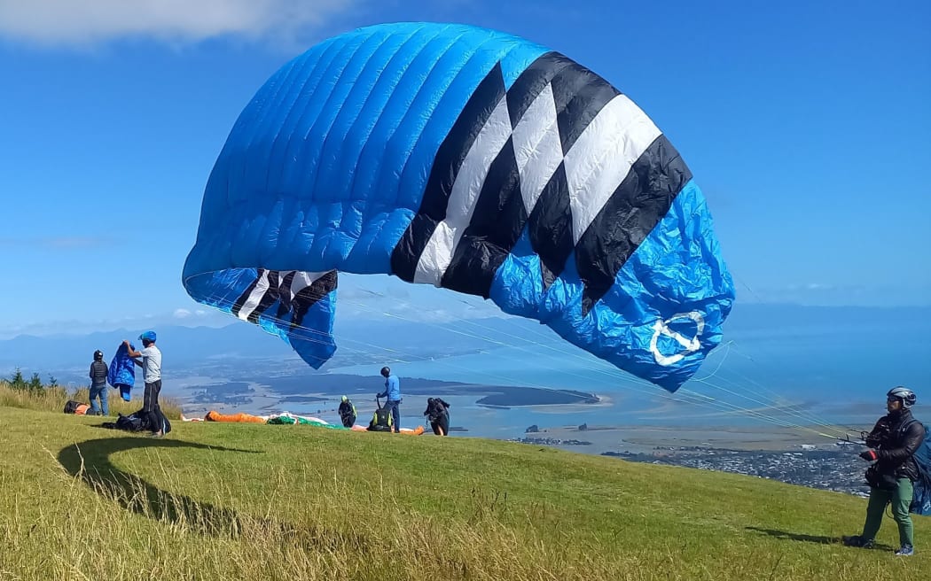 The slip has cut off access for gliders to the Barnicoat Range - the "jewel in the crown" of regional gliding sites.