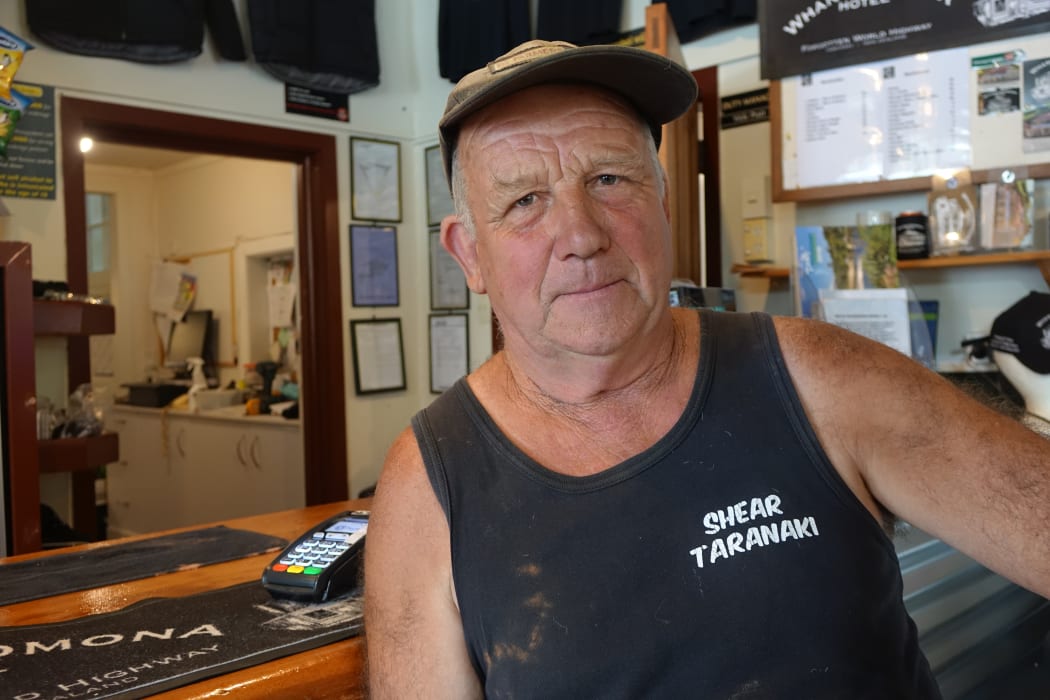 Whangamomona President John Herlihy.