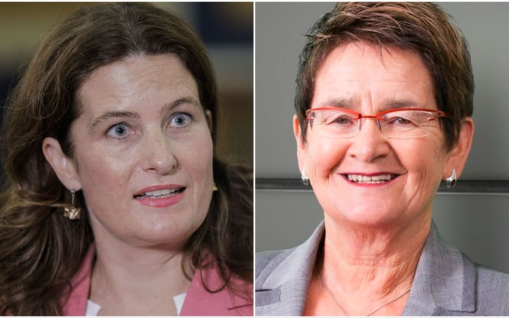 Finance Minister Nicola Willis (left) has challenged her predecessor Ruth Richardson